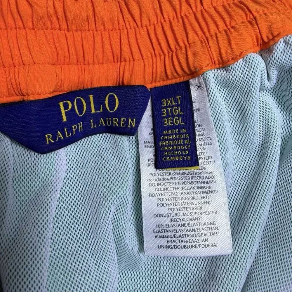 Polo‎ Ralph Lauren 3LTKailua Swim Trunk Board Shorts Big & Tall Green  Cargo